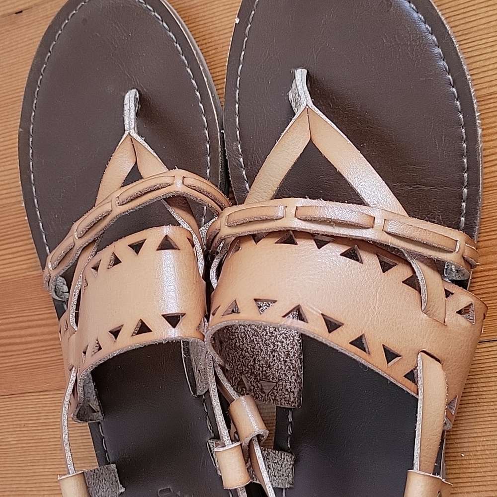 Tan Boho Summer Sandals